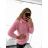 Women's Long Sleeve Knitted Turtleneck Sweater (S/M ONE SIZE) ITALIAN FASHION IM323001