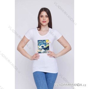 Women's short sleeve T-shirt (S-XL) GLO STORY GLO23WPO-P8510