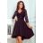 Šaty elegantní carmen bez rukávu dámské (S/M ONE SIZE) ITALSKÁ MÓDA IMPOC237185 black 3XL