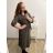 Women's Short Sleeve Shirt Dress (S / M ONE SIZE) ITALIAN FASHION IM422633