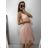 Women's strapless tulle party dress (S/M/L ONE SIZE) ITALIAN FASHION IM9239005