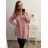 Shirt extended 3/4 long sleeve women's (L/XL/2XL ONE SIZE) ITALIAN FASHION IM423025