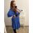 Carmen short sleeve women's plus size dress (2XL/3XL/4XL ONE SIZE) ITALIAN FASHION IM423027