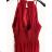 Elegant Short Ladies Dress (sml) ITALIAN MODA IM919014   salmon
   S/M