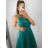 Šaty letní na ramínka dámské (S/M ONE SIZE) ITALSKÁ MÓDA IMPBB22B21841 S/M red