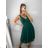 Šaty letní na ramínka dámské (S/M ONE SIZE) ITALSKÁ MÓDA IMPBB22B21841 black S / M
