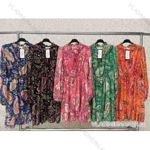 Buttoned Dress with Buttoned Ladies (uni s-m) ITALIAN FASHION IM2203948