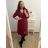 Women's Short Sleeve Shirt Dress (S / M ONE SIZE) ITALIAN FASHION IM422633