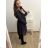 Women's Warm Long Sleeve Dress (L / XL ONE SIZE) ITALIAN FASHION IM422VERONA