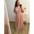 Šaty letní na ramínka dámské (S/M ONE SIZE) ITALSKÁ MÓDA IMPBB22B21841