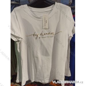 Women's Short Sleeve T-Shirt (S/M ONE SIZE) ITALIAN FASHION IMH23006