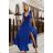Women's Plus Size (42-46) Long Elegant Party Sleeveless Dress POLISH FASHION PMLBC23265-10