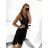 Women's elegant strapless dress (S/M/L ONE SIZE) ITALIAN FASHION IM623ADRIANA