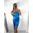 Women's Long Elegant Carmen Dress (S/M ONE SIZE) ITALIAN FASHION IMPBB23A3826