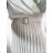 Elegant mini strapless dress for women (S / M ONE SIZE) ITALIAN FASHION IMWD221538 S/M white