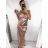 Women's Long Elegant Sleeveless Dress (S/M ONE SIZE) ITALIAN FASHION IMPBB23b22861