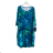 Women's Plus Size Summer Short Sleeve Dress (XL/2XL/3XL ONE SIZE) POLISH FASHION PMLT22JAJKODUOD