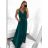 Šaty letní na ramínka dámské (S/M ONE SIZE) ITALSKÁ MÓDA IMPBB22B21841 black S / M