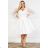 Women's Plus Size (42-46) Long Elegant Party Sleeveless Dress POLISH FASHION PMLBC23265-10 white 52