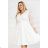 Women's Plus Size (42-46) Long Elegant Party Sleeveless Dress POLISH FASHION PMLBC23265-10 white 52