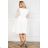 Women's Plus Size (42-46) Long Elegant Party Sleeveless Dress POLISH FASHION PMLBC23265-10 white 52
