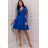 Dress Elegant Party Long Sleeve Women's Plus Size (36-52) POLISH FASHION PMLBF23ID2759 Royal Blue 44