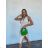 Women's Elegant Sleeveless Dress (S/M ONE SIZE) ITALIAN FASHION IMPGM23011