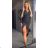 Women's Elegant Long Sleeve Dress (S/M ONE SIZE) ITALIAN FASHION IMPGM235326