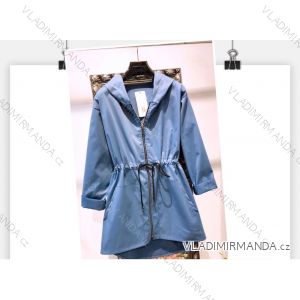 Women's Zip Up Hooded Jacket (S/M ONE SIZE) ITALIAN FASHION IMPGM239766