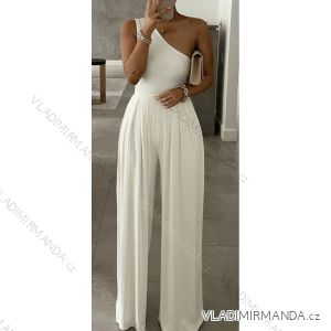 Women's Sleeveless Long Jumpsuit (S/M ONE SIZE) ITALIAN FASHION IMPGM233889