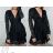 Women's Lace Boho Long Sleeve Dress (S/M ONE SIZE) ITALIAN FASHION IMPBB23B23317