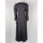 Long Dress With Collar Long Sleeve Women's (S/M ONE SIZE) ITALIAN FASHION IMPBB23B23351
