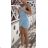 Women's elegant strapless dress (S/M ONE SIZE) ITALIAN FASHION IMPBB23C20292