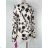 Women's Long Sleeve Bodysuit (S/M ONE SIZE) ITALIAN FASHION IMPBB23D21141