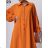 Women's Oversize Long Sleeve Shirt Dress (S/M/L ONE SIZE) ITALIAN FASHION IMWAS23128