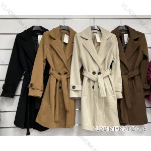 Women's Long Sleeve Fluff Lined Coat (S/M ONE SIZE) ITALIAN FASHION IMWAS23129