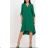 Women's Long Sleeve Shirt Dress (S/M ONE SIZE) ITALIAN FASHION IMWD23152