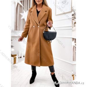 Women's Long Sleeve Fluff Lined Coat (S/M ONE SIZE) ITALIAN FASHION IMWK23167