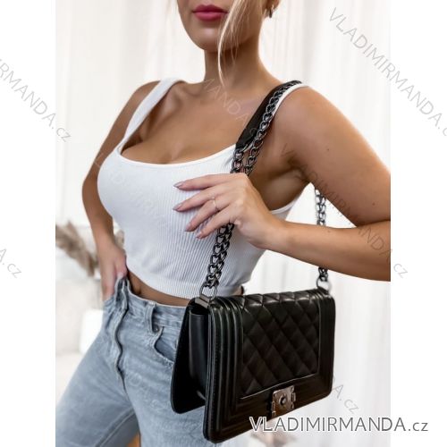 Handbag with chain for women (ONE SIZE) ITALIAN FASHION IMWK23W002-1