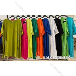 Women's Plus Size Short Sleeve Dress (3XL/4XL ONE SIZE) ITALIAN FASHION IMWT23201