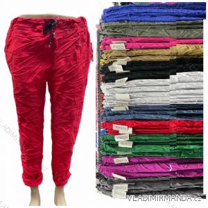Plus Size Long Stretch Pants (3XL/4XL ONE SIZE) ITALIAN FASHION IMWT23206