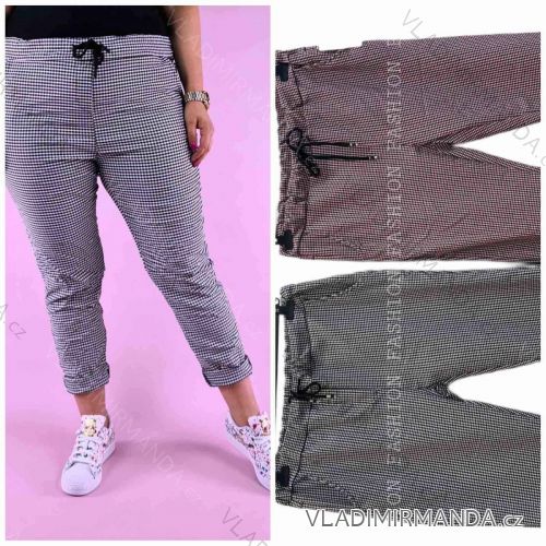 Plus Size Long Stretch Pants (3XL/4XL ONE SIZE) ITALIAN FASHION IMWT23205