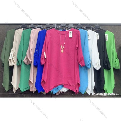 Women's long sleeve shirt tunic (S / M ONE SIZE) ITALIAN FASHION IMWA221096