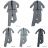 Women's Long Stretch Sleeveless Summer Dress (S / M / L ONE SIZE) ITALIAN FASHION IMWC222492