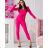 Women's Long Long Sleeve Jumpsuit (S/M ONE SIZE) ITALIAN FASHION IMPGM2323628