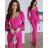 Women's Elegant Pants and Long Sleeve Top Set (S/M ONE SIZE) ITALIAN FASHION IMPGM2323107/23610