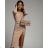 Women's Long Sleeve Dress (S/M ONE SIZE) ITALIAN FASHION IMPGM23007