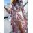 Women's Long Sleeve Belted Summer Dress (S/M ONE SIZE) ITALIAN FASHION IMWKK23370