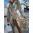 Women's Long Sleeve Belted Summer Dress (S/M ONE SIZE) ITALIAN FASHION IMWKK23370