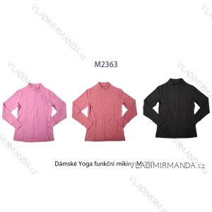 Functional women's yoga sweatshirt (M-2XL) WOLF M2363